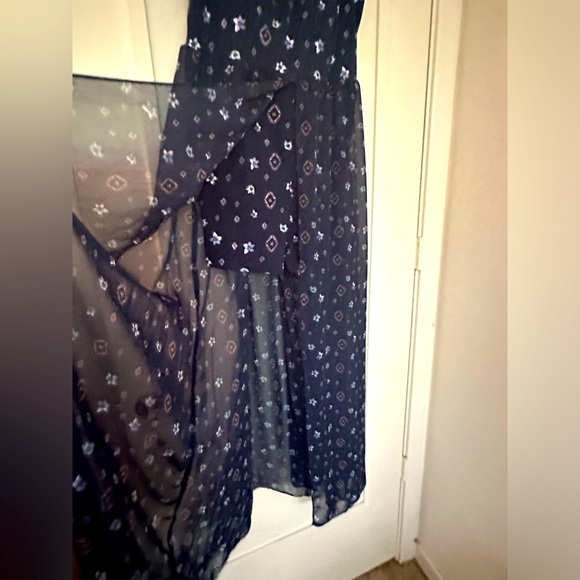 No Boundaries spaghetti strap romper w/long sleek material to the floor- XXL - Picture 6 of 12